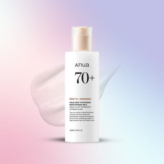 ANUA Rice 70 Intensive Moisturizing Milk Bottle