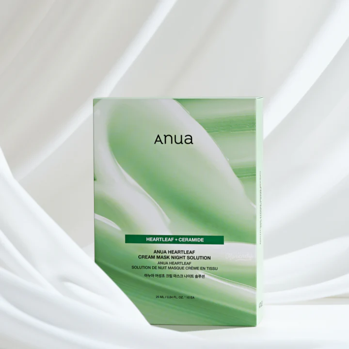Anua Heartleaf Cream Mask Night Solution Pack