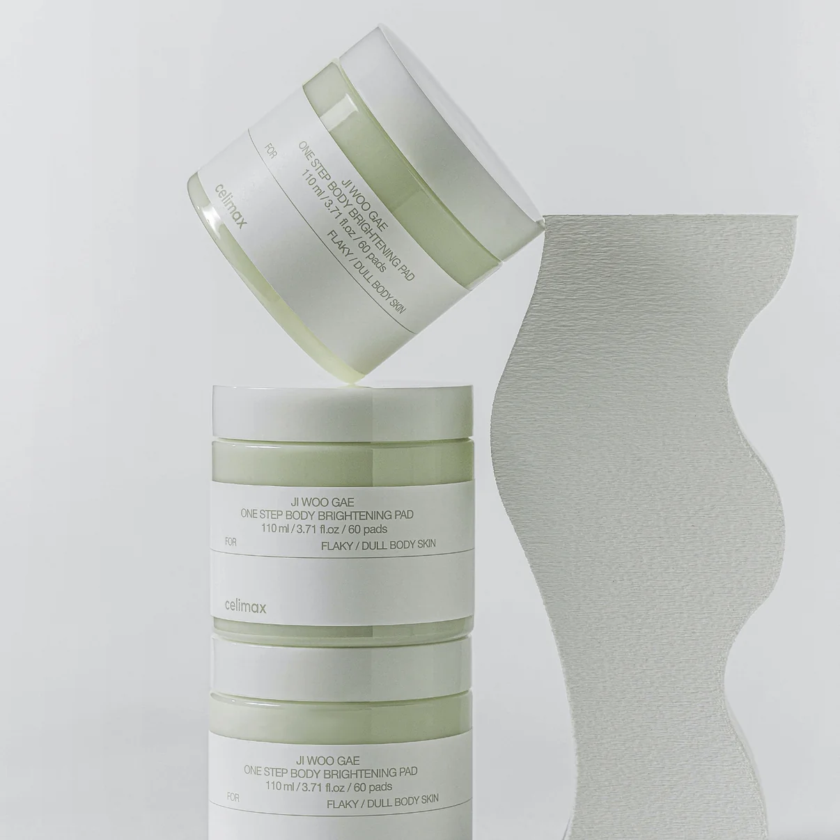 Celimax Ji Woo Gae One Step Body Brightening Pad 60pads celimax