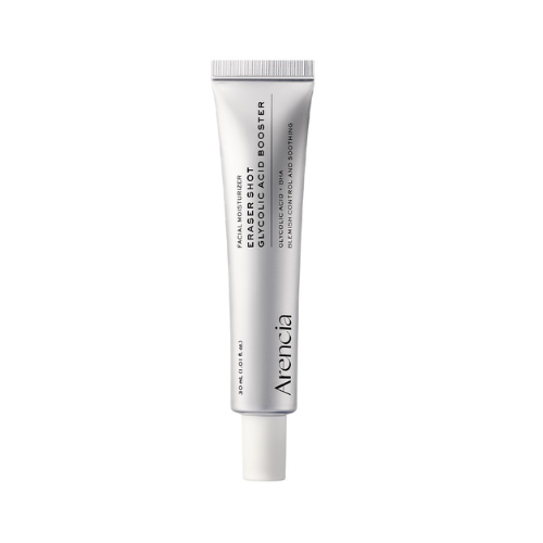 Arencia Eraser Shot Glycolic Acid Booster 30ml AHA BHA PHA exfoliator UAE