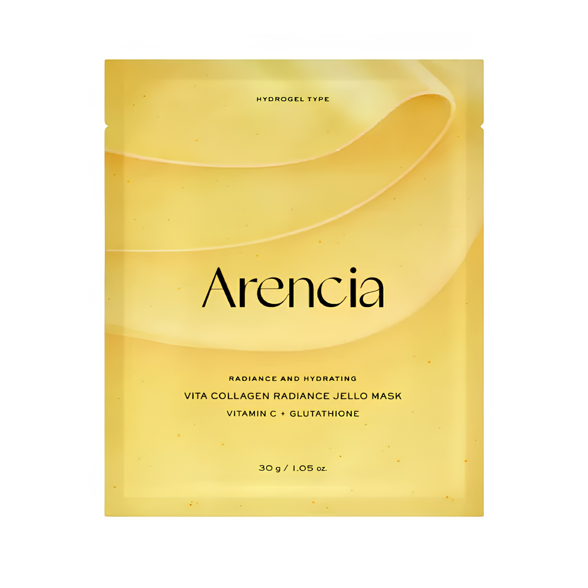 Arencia Vita Collagen Radiance Jello Mask 120g with Vitamin C and glutathione in UAE