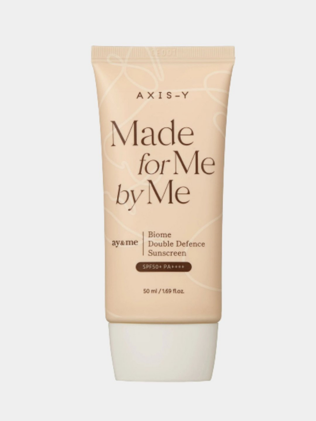 AXIS-Y Biome Double Defense Sunscreen tube