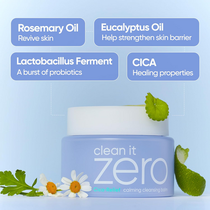 BANILA CO Clean it Zero Cica Relief Calming Cleansing Balm BANILA CO