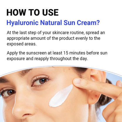 IsNtree Hyaluronic Acid Natural Suncream SPF50 PA++++ 50mL Isntree