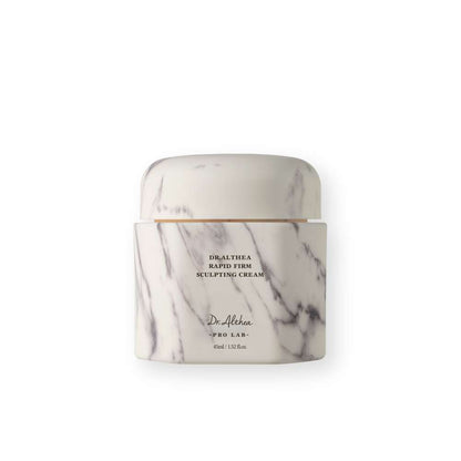 Dr. Althea Rapid Firm Sculpting Cream 45ml Korean firming moisturizer with Edelweiss, peptides, collagen, Idebenone and Hyaluronic Acid for hydration, fine-line care and improved skin elasticity in UAE.