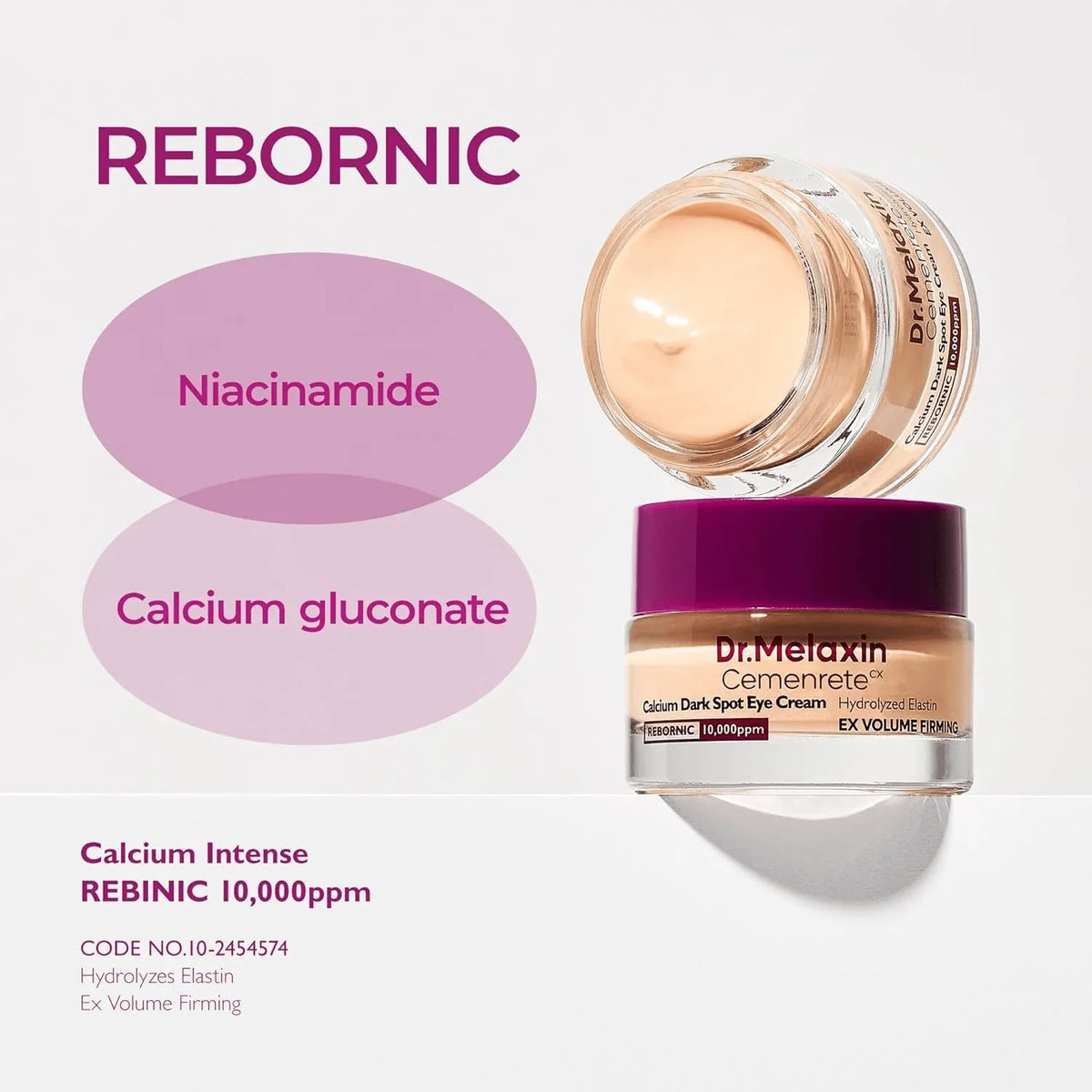 Dr. Melaxin Calcium Dark Spot Cover Eye Cream 15g UAE