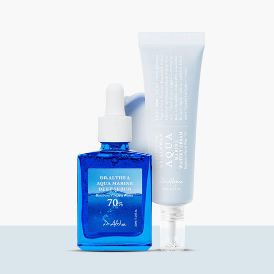 Dr. Althea Aqua Marine Hydration Duo – Deep Serum 30ml + Watery Cream 50ml