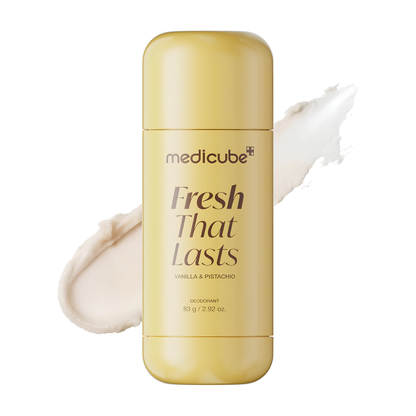 Medicube Fresh That Lasts Vanilla & Pistachio Deodorant Stick 83g for long-lasting freshness and everyday odor protection