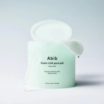 open container of Abib Green LHA Pore Pads 
