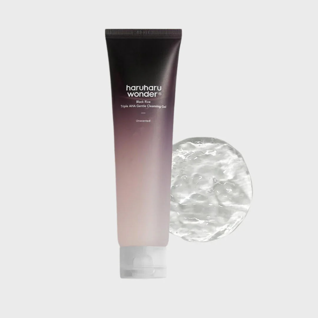 Haruharu WONDER Black Rice Triple AHA Gentle Cleansing Gel 100mL