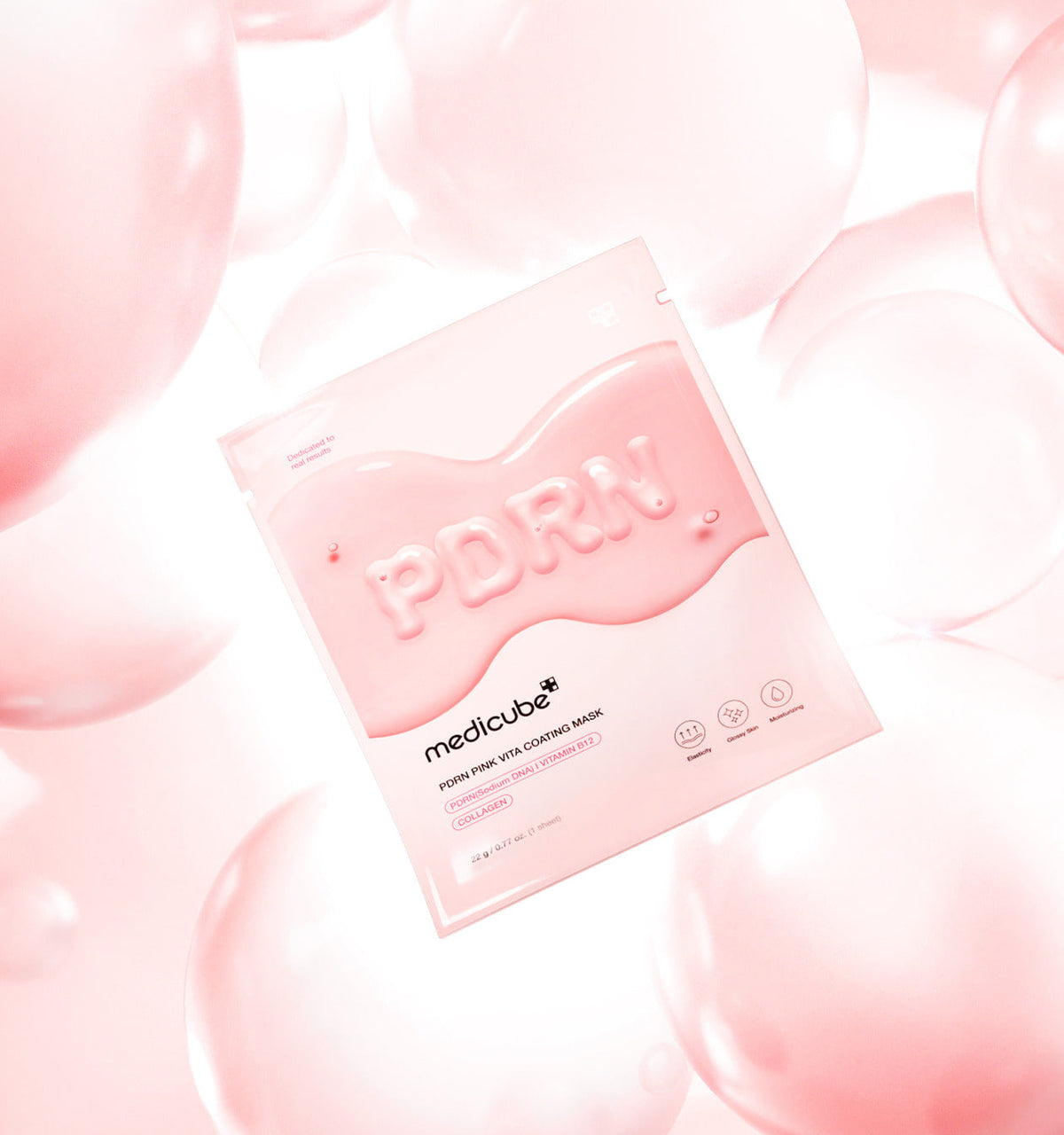 medicube PDRN Pink Vita Coating Mask sheet