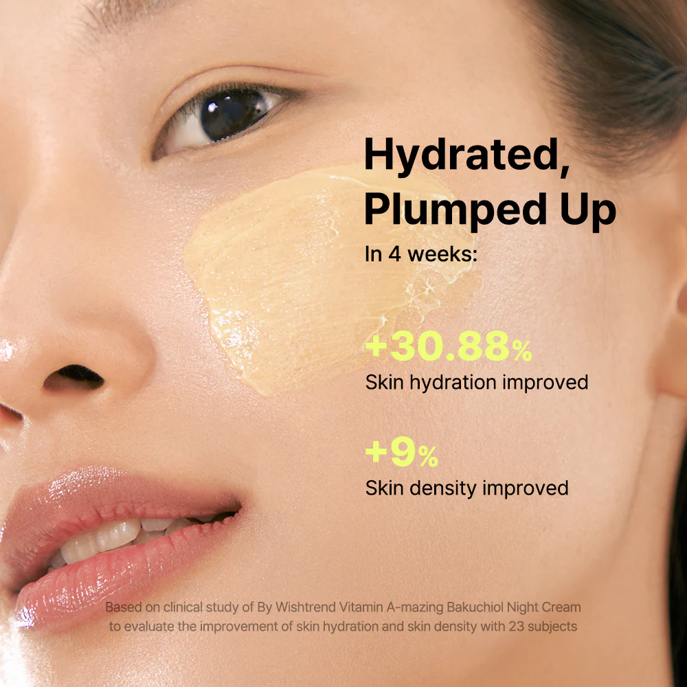 By Wishtrend Vitamin A-mazing Bakuchiol Night Cream 30g By Wishtrend