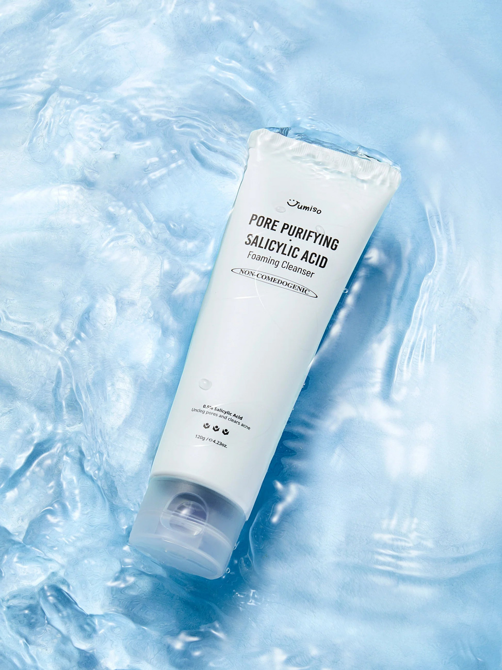JUMISO Pore-Purifying Salicylic Acid Foaming Cleanser 120g JUMISO