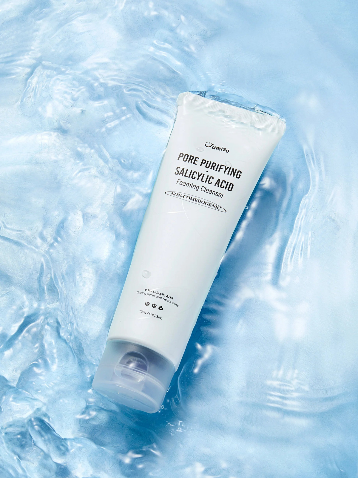 JUMISO Pore-Purifying Salicylic Acid Foaming Cleanser 120g JUMISO