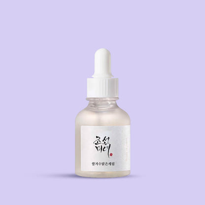 a bottle of Glow Deep Serum: Rice + Alpha-Arbutin