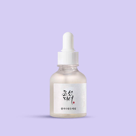 a bottle of Glow Deep Serum: Rice + Alpha-Arbutin