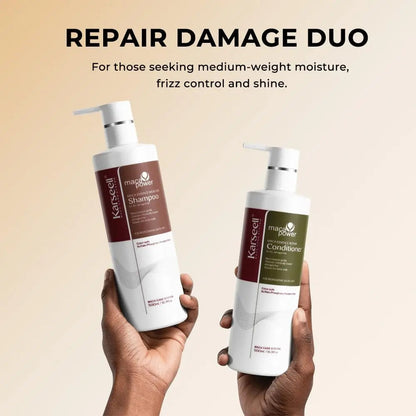 Karseell Maca Power Hair Care Set | Moisture Shampoo 500mL + Repair Conditioner 500mL UAE