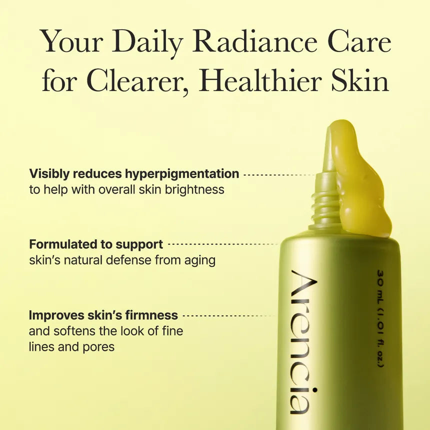 Arencia Vitamin C Booster Shot 30mL skincare serum available at K-Belle Bliss UAE