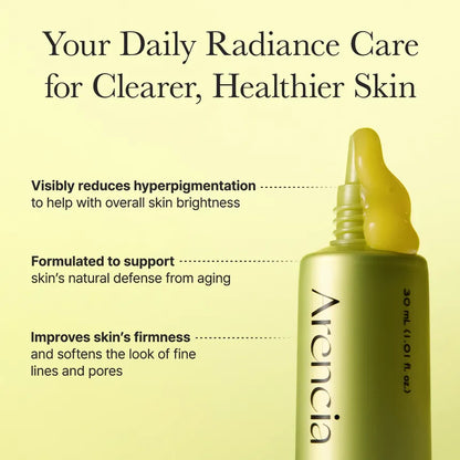 Arencia Vitamin C Booster Shot 30mL skincare serum available at K-Belle Bliss UAE