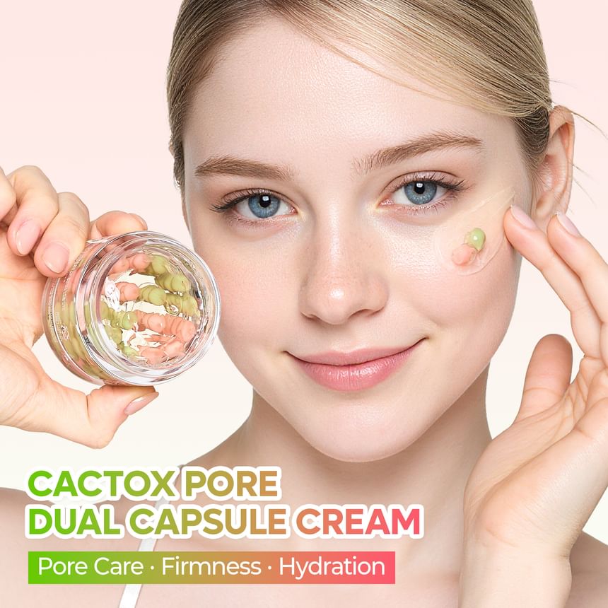 Dr. Melaxin Cactox Pore Relief Dual Capsule Cream 65g UAE