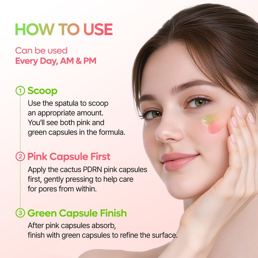 Dr. Melaxin Cactox Pore Relief Dual Capsule Cream 65g UAE