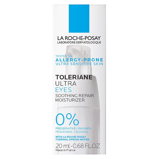 box packaging of LA ROCHE-POSAY Toleriane Dermallergo Eye Cream 20mL