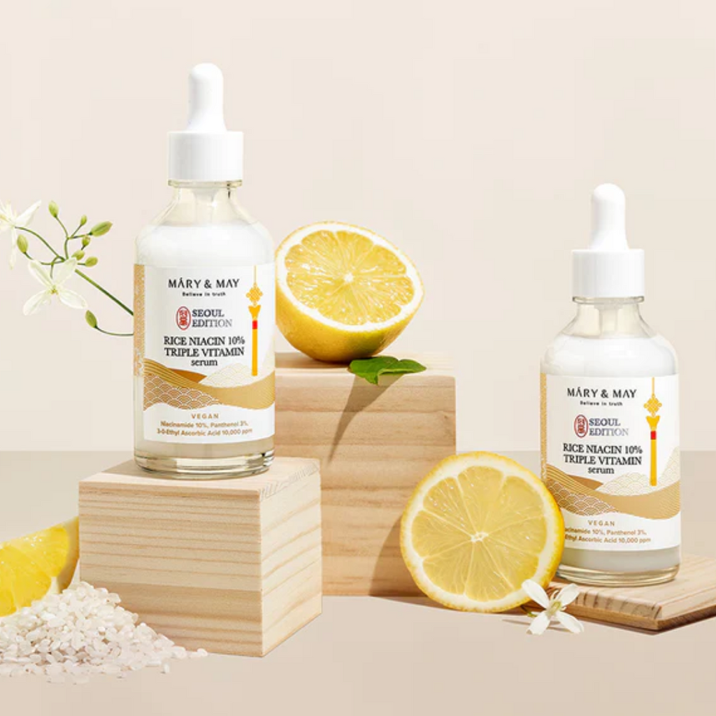 Mary&May SEOUL EDITION Rice Niacin 10% Triple Vitamin Serum 80mL Mary&May