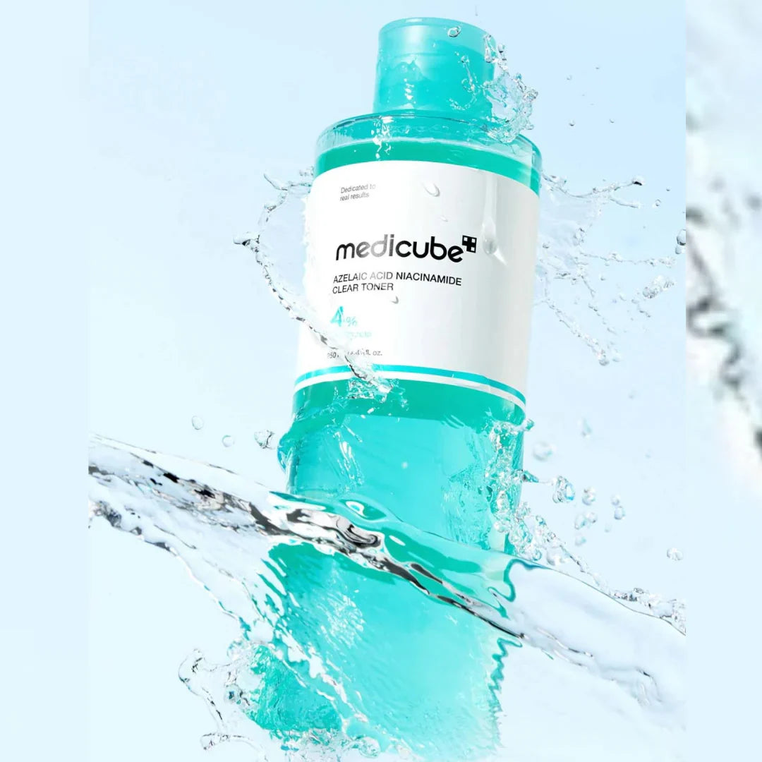 a bottle of Medicube Azelaic Niacinamide Clear Toner 4% 250ml