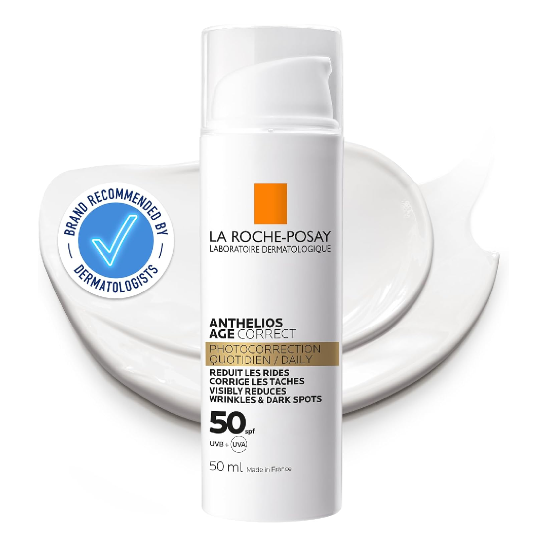 LA ROCHE-POSAY Anthelios Age-Correct SPF50+ 50mL pump bottle 