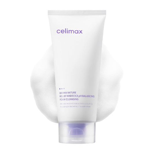 celimax Derma Nature Relief Madecica pH Balancing Foam Cleansing 150mL celimax