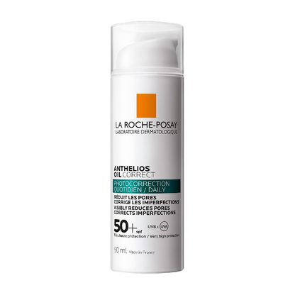 LA ROCHE-POSAY Anthelios Oil Correct SPF 50+ 50 mL bottle
