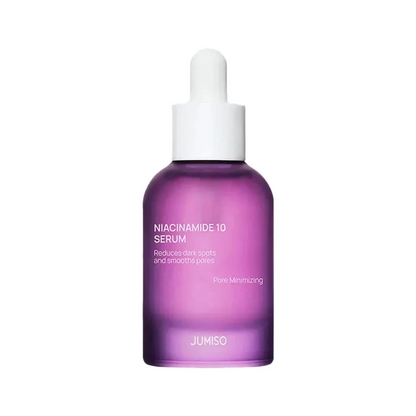 Jumiso Niacinamide 10 Serum 30ml Korean pore minimizing serum with 10% Niacinamide for dark spots, enlarged pores, hyperpigmentation, and brighter skin available in UAE.