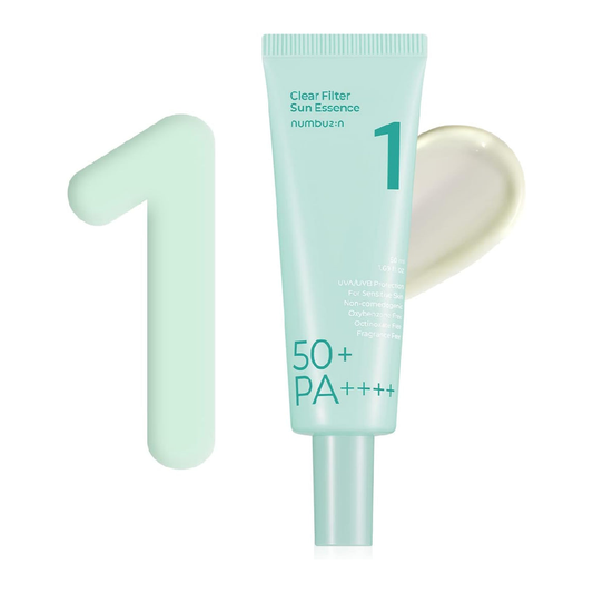 numbuzin No.1 Clear Filter Sun Essence Spf50+ Pa++++ 50mL numbuzin
