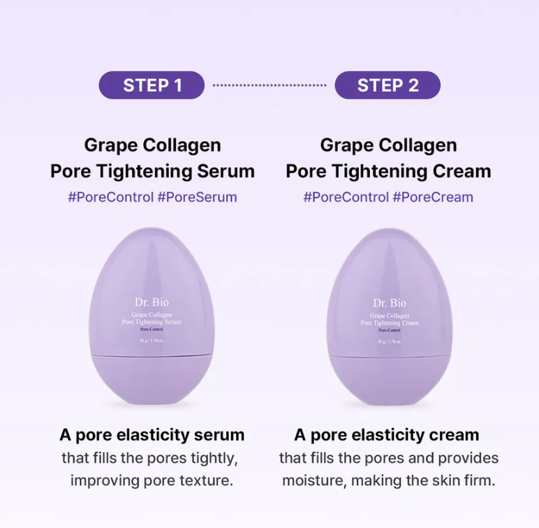 Dr. Bio Grape Collagen Pore Tightening Serum 50g