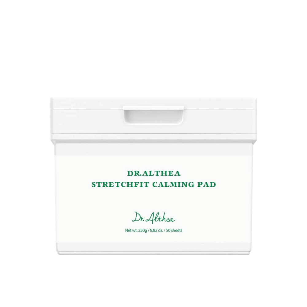 Dr. Althea StretchFit Calming Pad 50 sheets cooling soothing hydrating toner pads UAE