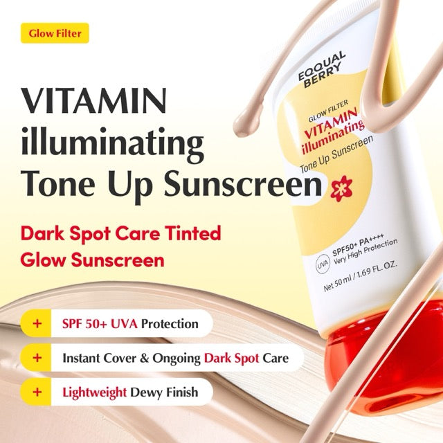 EQQUALBERRY brightening tone up sunscreen Dubai