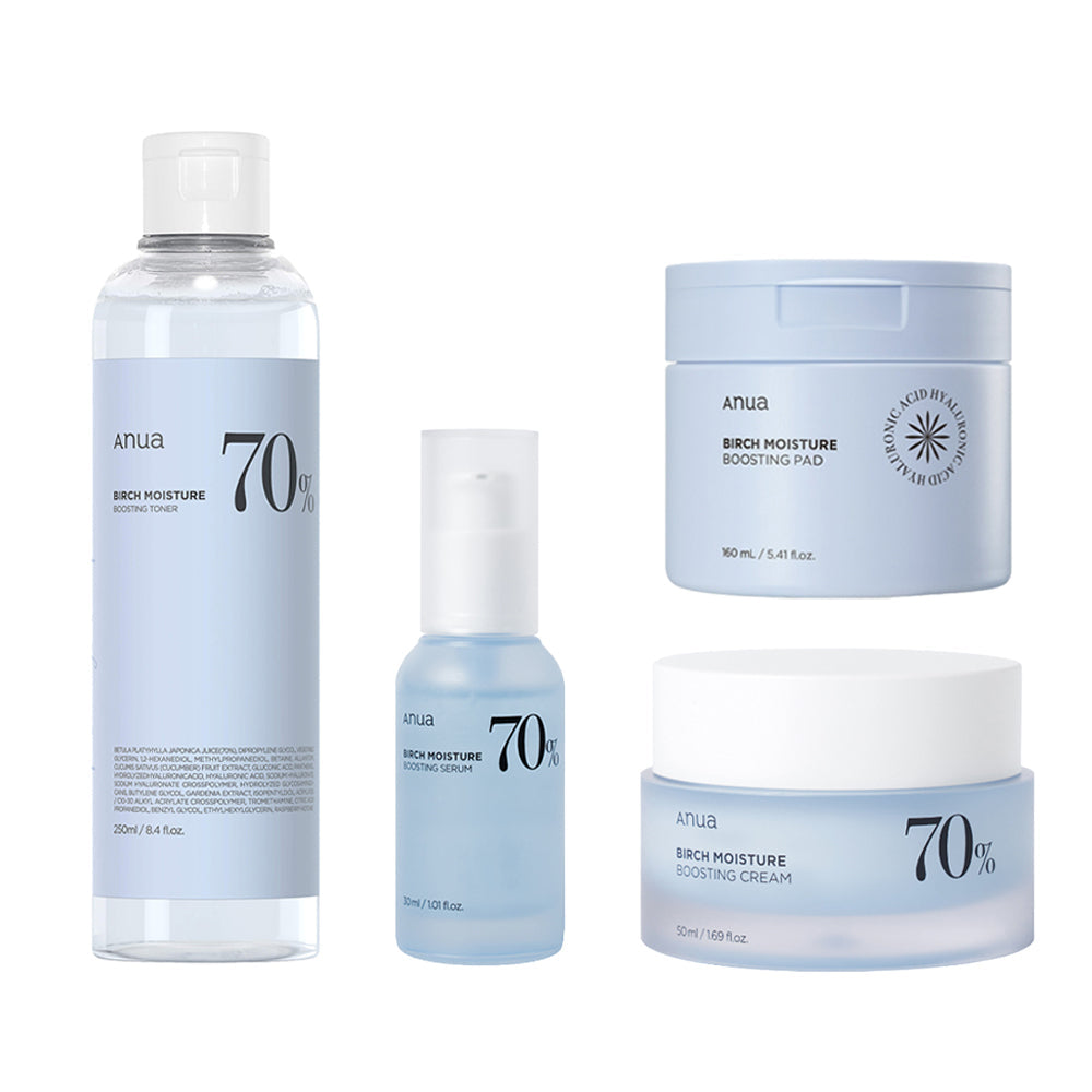 Anua Birch Moisturizing Products Set