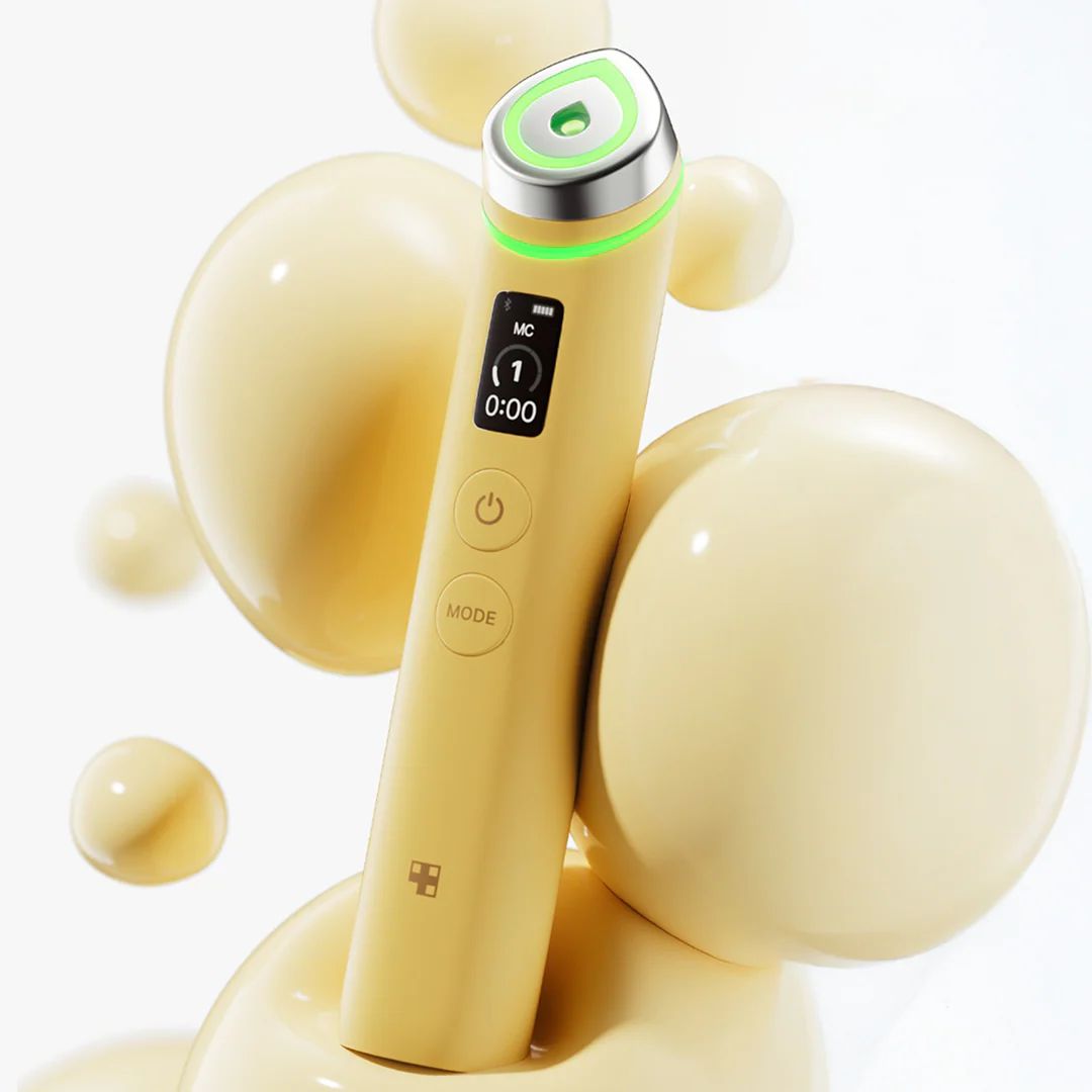 medicube Age R Booster Pro Lemon Bear Edition device