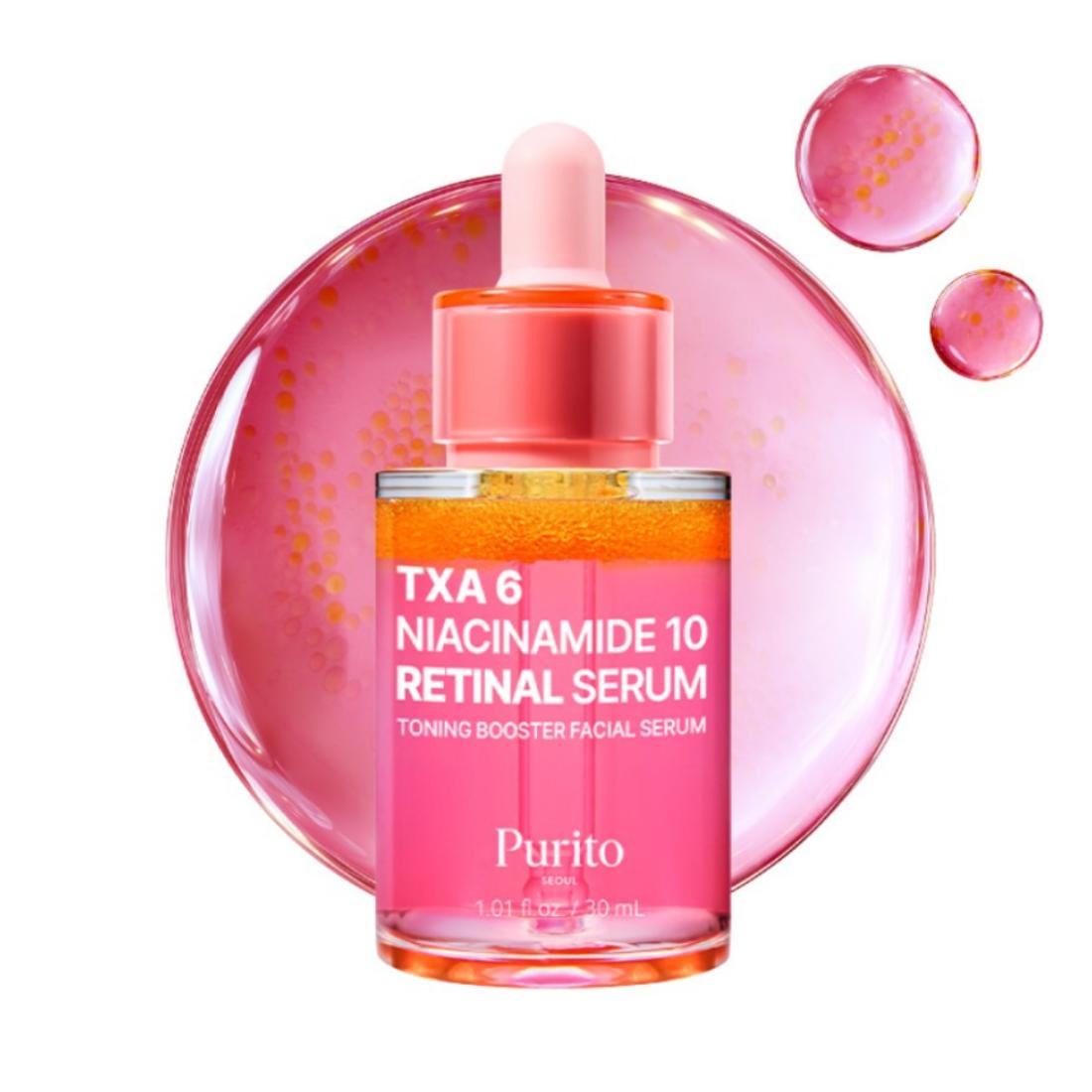 PURITO TXA 6 Niacinamide 10 Retinal Serum 30ml UAE