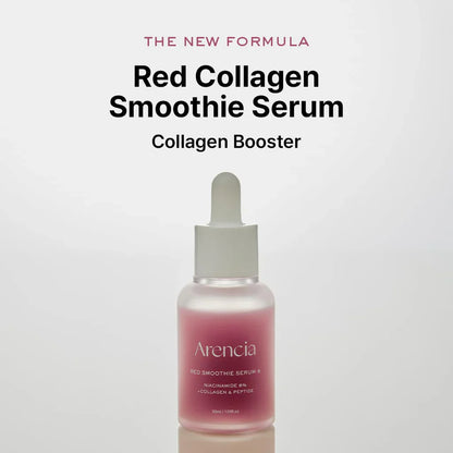 Arencia Red Smoothie Serum 8 30ml 8% Niacinamide collagen peptide pore serum UAE