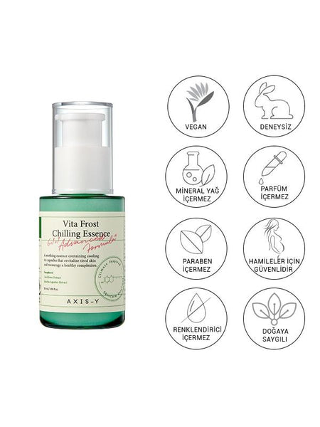 Axis-Y Vita Frost Chilling Essence bottle