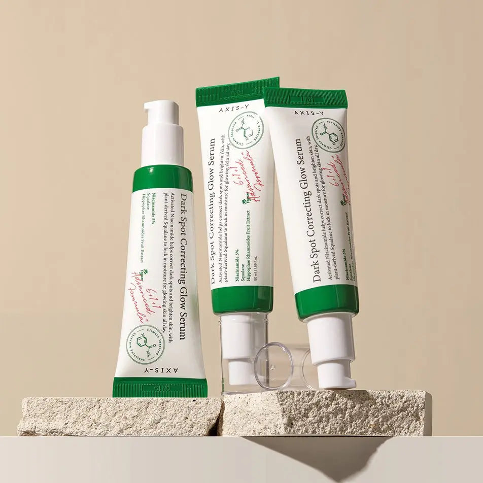 3 tubes of AXIS-Y Dark Spot Correcting Glow Serum 50Ml