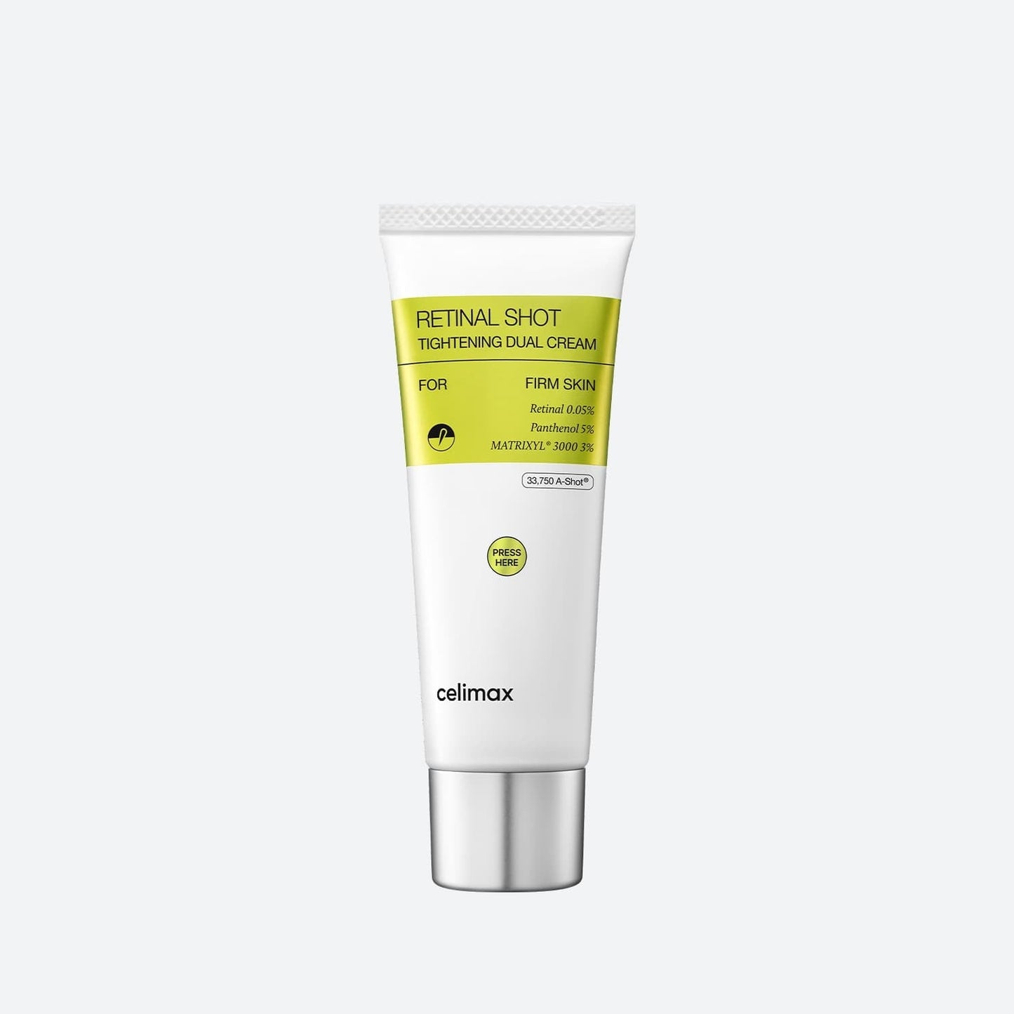 celimax Vita-A Retinal Shot Tightening Dual Cream 50ml with 0.05% Retinal Matrixyl and Panthenol UAE