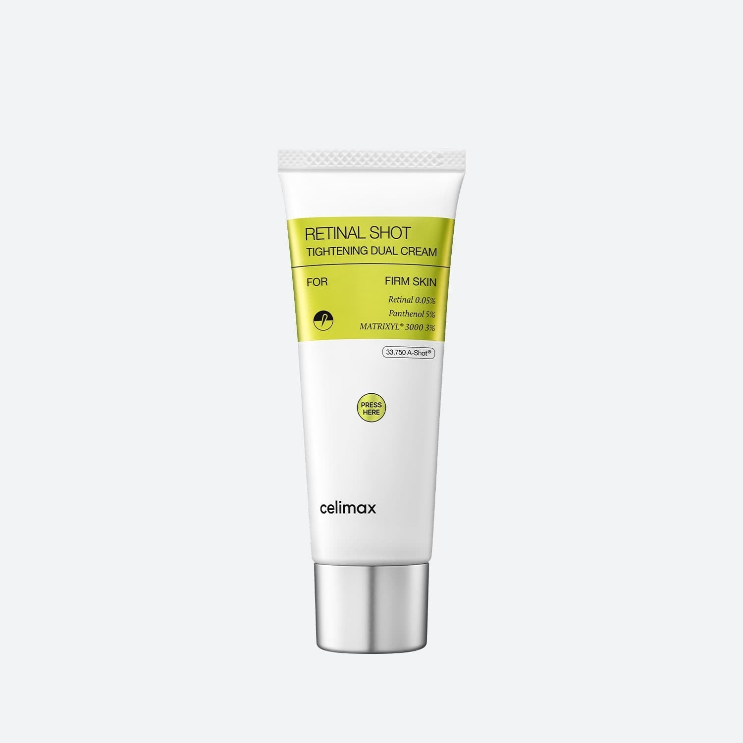 celimax Vita-A Retinal Shot Tightening Dual Cream 50ml with 0.05% Retinal Matrixyl and Panthenol UAE