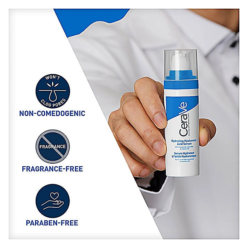 CeraVe Hydrating Hyaluronic Acid Serum 30mL