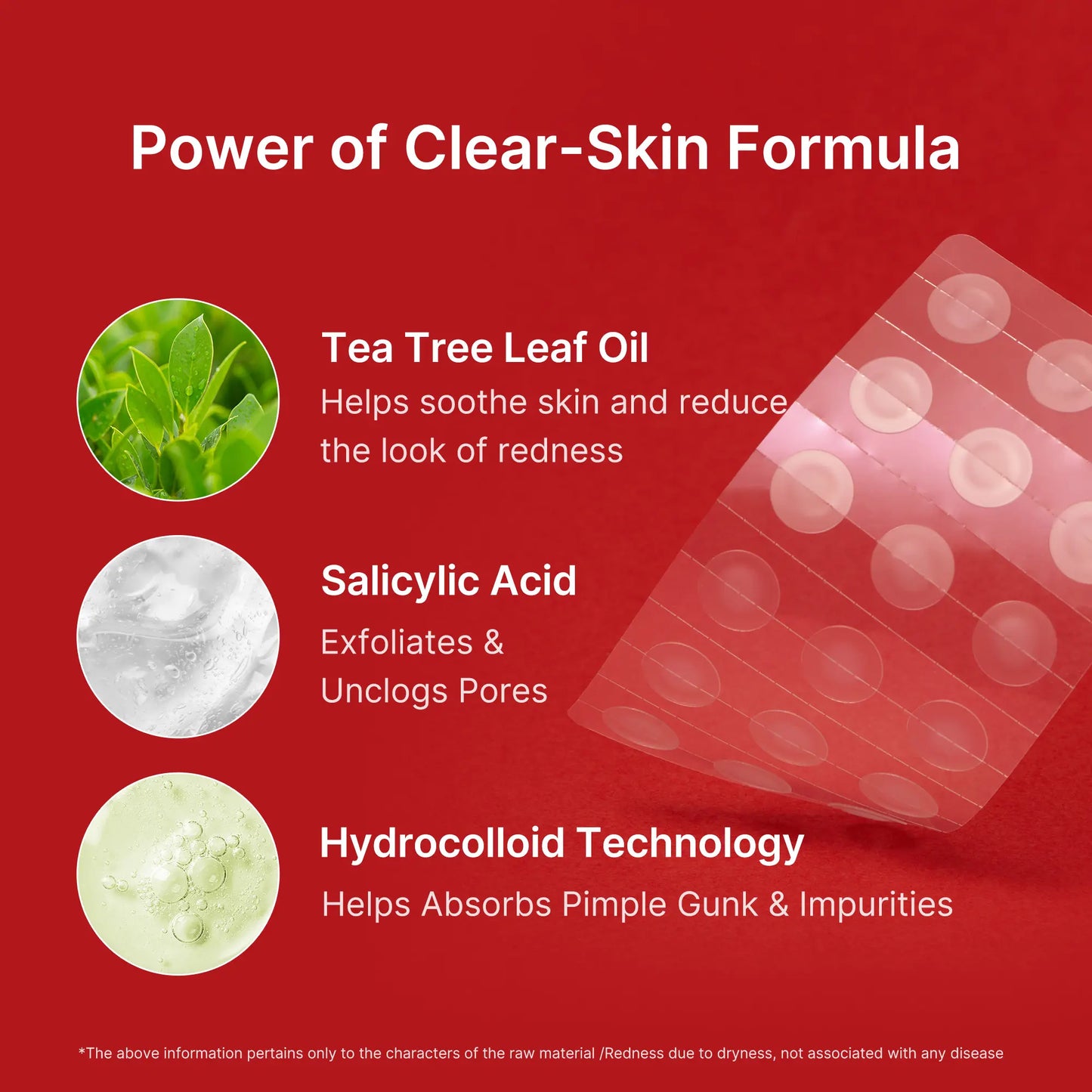 Medicube S.O.S Invisible Patch 36 ultra-thin hydrocolloid pimple patches with Salicylic Acid and Tea Tree Oil UAE
