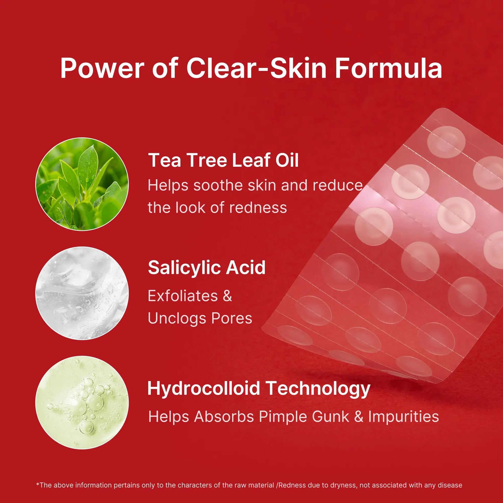 Medicube S.O.S Invisible Patch 36 ultra-thin hydrocolloid pimple patches with Salicylic Acid and Tea Tree Oil UAE