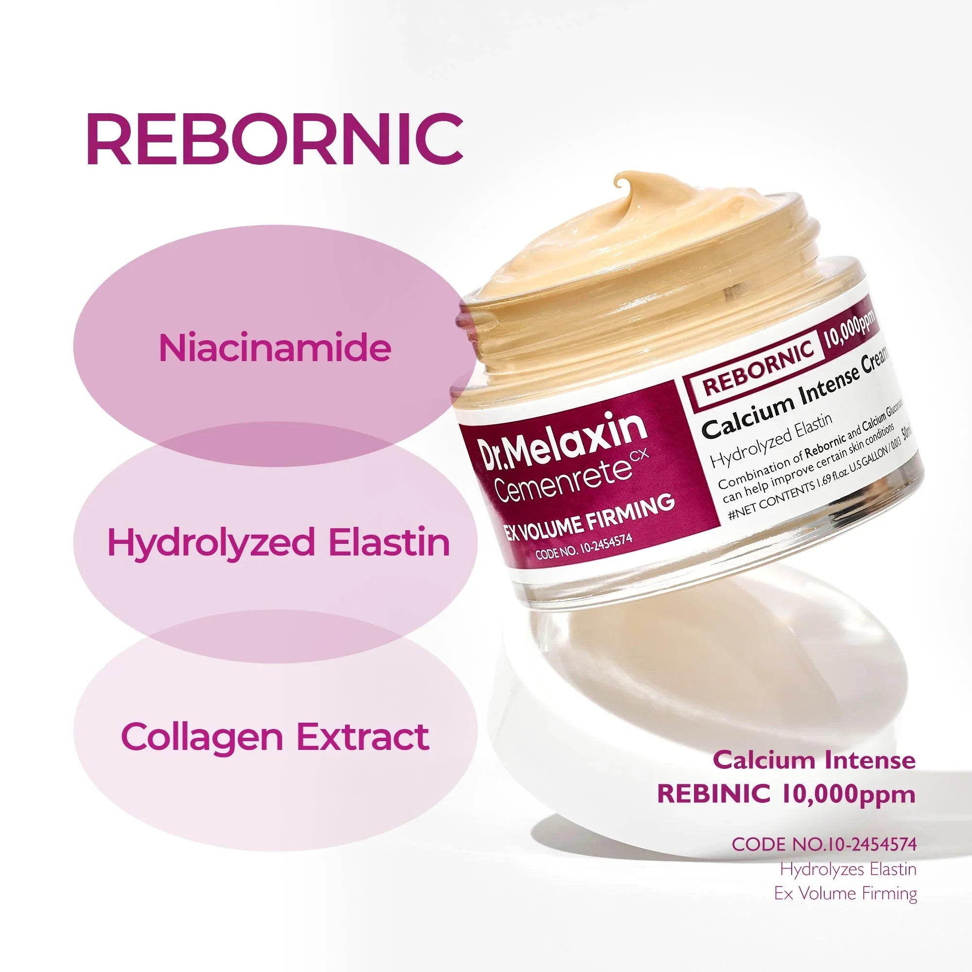 Dr. Melaxin Calcium CX Cemenrete Calcium Volume Cream 50g