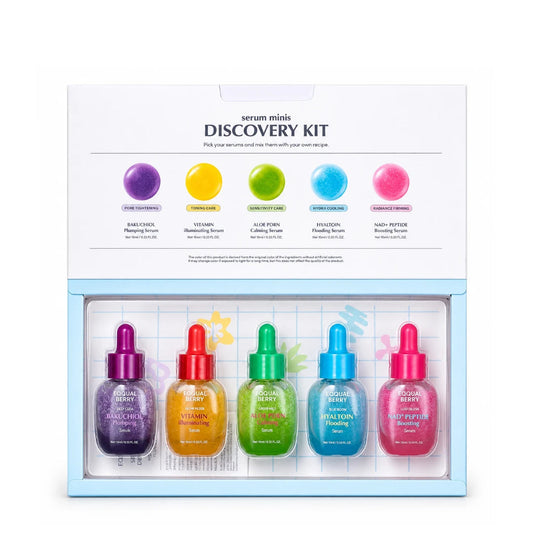 EQQUALBERRY Serum Minis Discovery Kit 5 x 10ml UAE