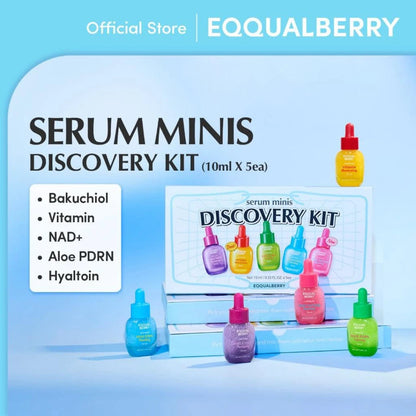 EQQUALBERRY 5 mini serum skincare set Dubai